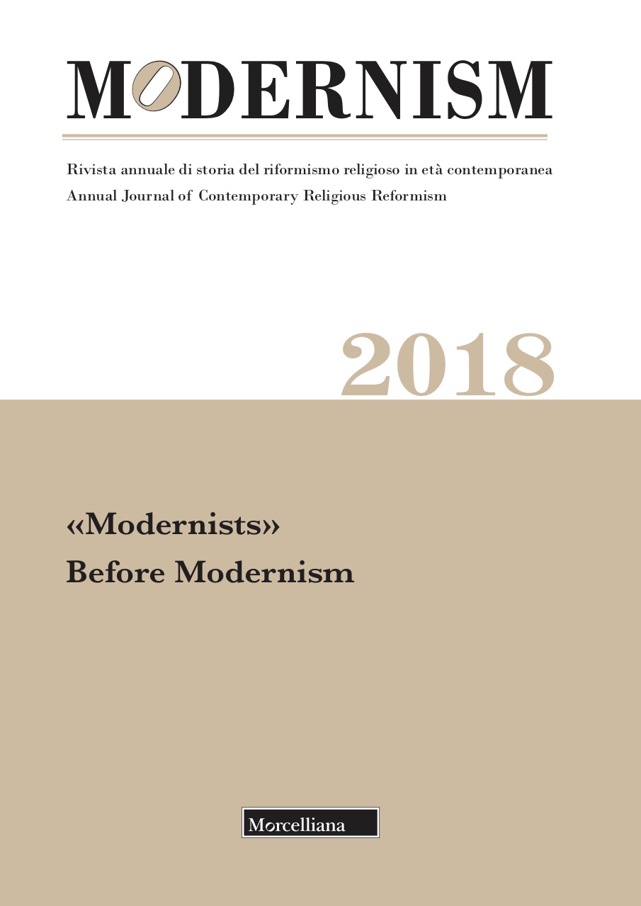 Copertina Modernism 4:2018